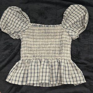 small ruffle top